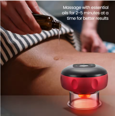 Rechargeable Vacuum Cupping Device