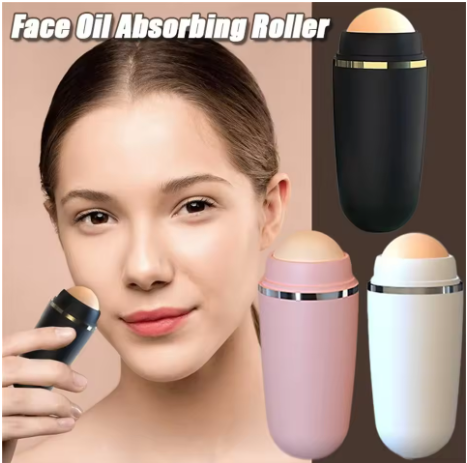 Natural Volcanic Stone Face Oil Absorbing Roller